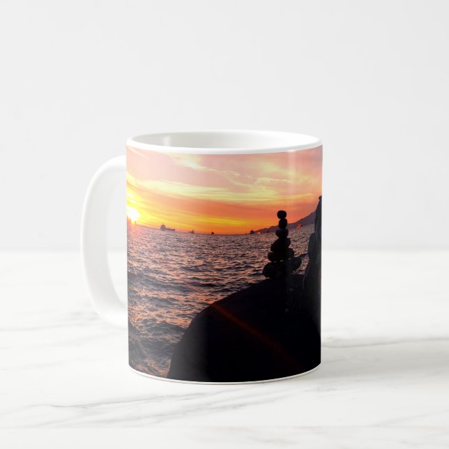 Taza De Café Zen Sunset Serenity Mug (Anverso izquierdo)