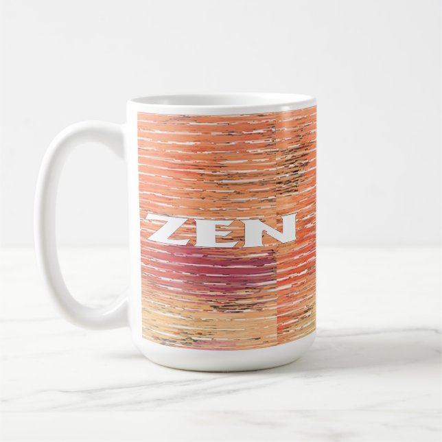 Taza De Café Zen white reeds mug (Izquierda)