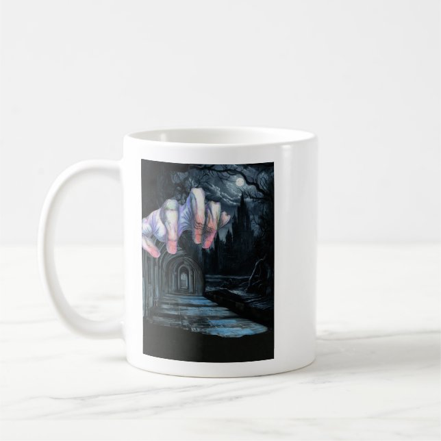 Taza De Café Zendula gótica café Mug 2 (Izquierda)