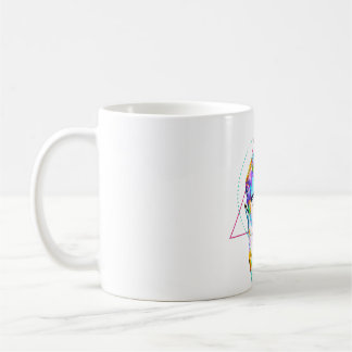 Taza De Café Zeno de Citium Colorful Philosopher Portrait