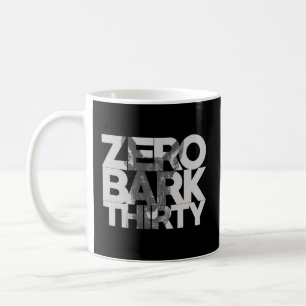 Taza De Café Zero Bark Treinta belgas Malinois Military Dog Uni