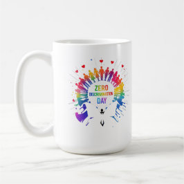 Taza De Café Zero Discrimination Day