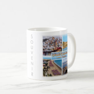 Taza De Café zES008 LAS PALMAS Gran Canaria,