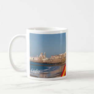Taza De Café zES028 CADIZ panorama España,