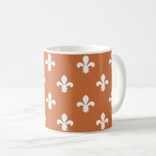 Taza De Café Zest Neutral Fleur de Lys