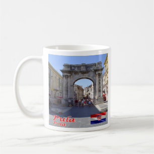 Taza De Café zHR008 PULA, Croacia,