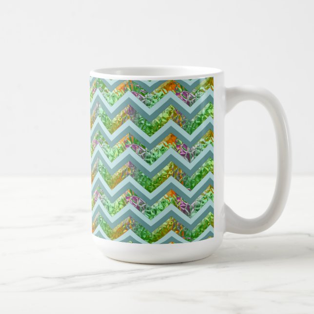 Taza De Café ZigZag de vidrio templado (Derecha)