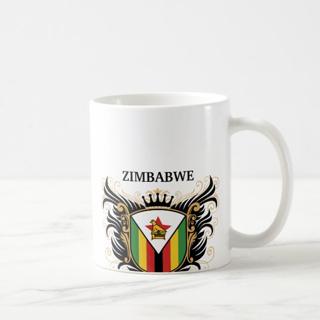 Taza De Café Zimbabwe [personalice] (Derecha)