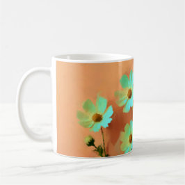 Taza De Café Zinnia Elegans Flores