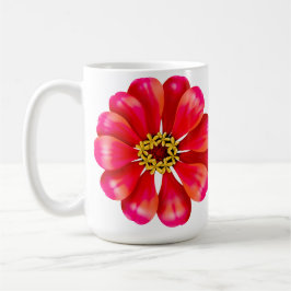 Taza De Café Zinnia rosa