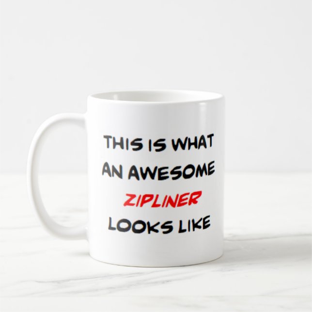 Taza De Café zipliner, impresionante (Izquierda)