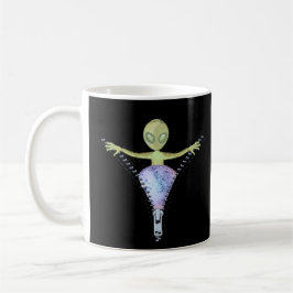 Taza De Café Zipper Alien mug