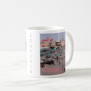 Taza De Café zMA025 MARRAKESH, Marruecos, África,