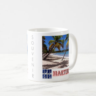 Taza De Café zMQ005 MARTINIQUE, Playa LES SALINES,