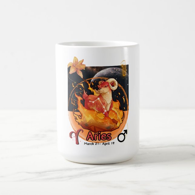 Taza De Café Zodiac - Aries Mug (Centro)