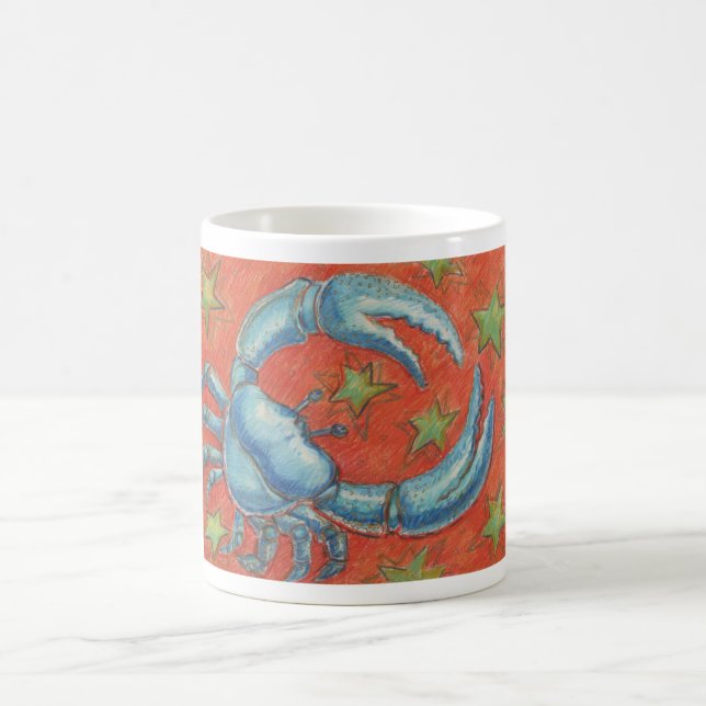 Taza De Café Zodiac Cancer mug (Centro)