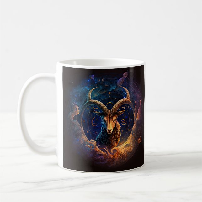 Taza De Café Zodiac capricornio (Izquierda)