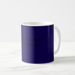 Taza De Café zodiac mug