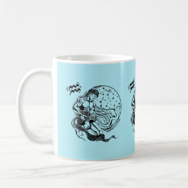 Taza De Café zodiac sign acquarius