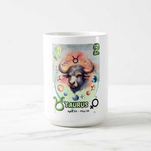 Taza De Café Zodiac - Taurus - Mug (Centro)