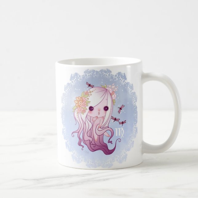 Taza De Café Zodiac vierge virgo (Derecha)