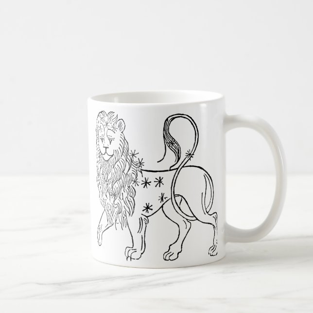 Taza De Café Zodiaco: Leo, 1494 (Derecha)