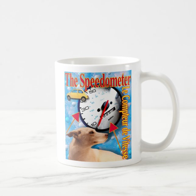 Taza De Café ZoeSPEAK - El velocímetro (Derecha)