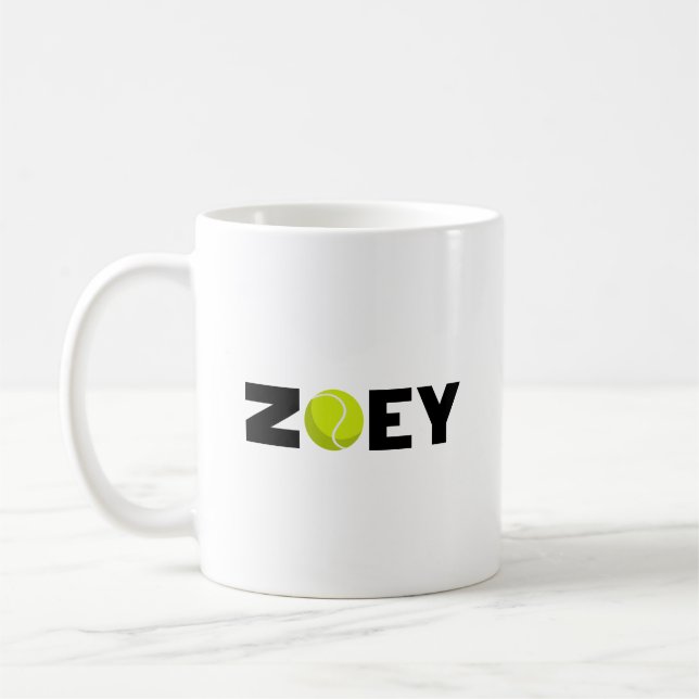 Taza De Café Zoey Tennis (Izquierda)