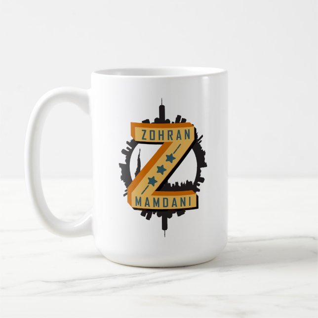 Taza De Café Zohran Mamdani – Progressive Visionary  (Izquierda)