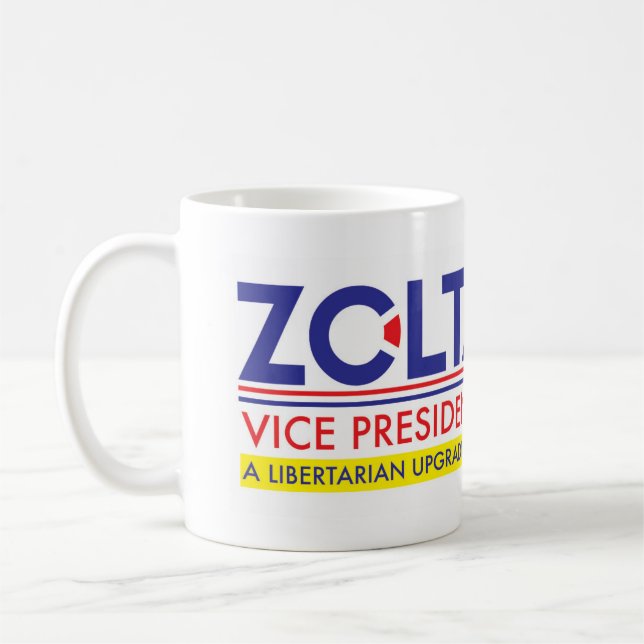 Taza De Café Zoltan Istvan VP 2020 (Izquierda)