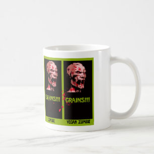 Taza De Café zombi del vegano