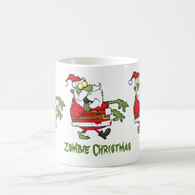 Taza De Café Zombi Santa (Centro)