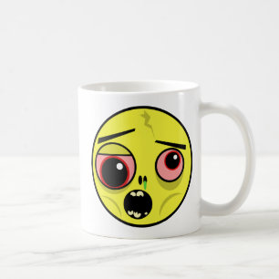 Taza De Café Zombie Face Coffee Mug
