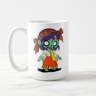 Taza De Café Zombie filipino lindo