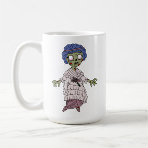 Taza De Café Zombie Gibson Girl 1910