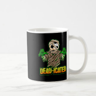 Taza De Café Zombie Soccer Player Scary Soccer Halloween 