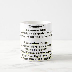 Taza De Café "Zombies"