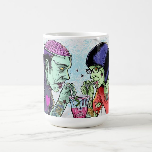 Taza De Café zombies caneca (Centro)