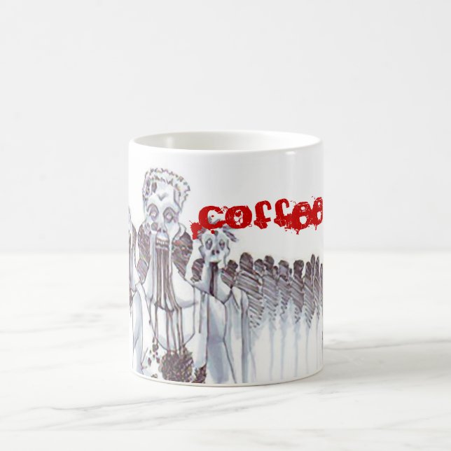 Taza De Café Zombis de COFFEEee… (Centro)
