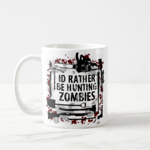 Taza De Café Zombis de la caza
