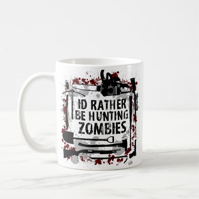 Taza De Café Zombis de la caza (Izquierda)