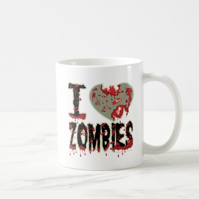 Taza De Café zombis del corazón i (Derecha)