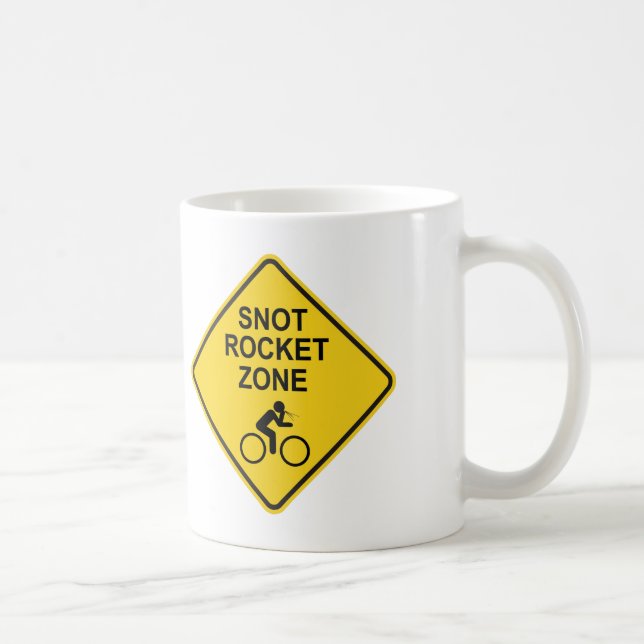 Taza De Café Zona de cohetes Snot (Derecha)