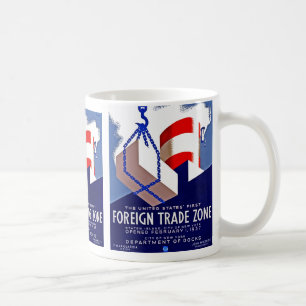 Taza De Café Zona de comercio exterior