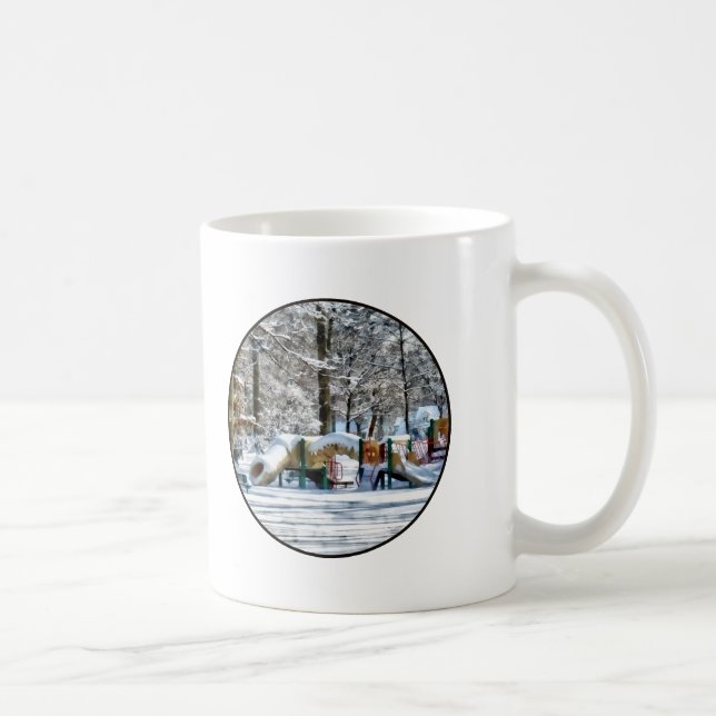 Taza De Café Zona de juegos de invierno (Derecha)