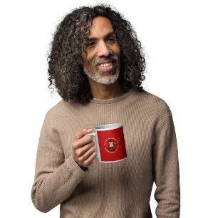 Taza De Café Zona de Mugshot   Coffee Mugs únicos