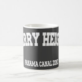 Taza De Café Zona del Canal de Panamá: Quarry Heights v02