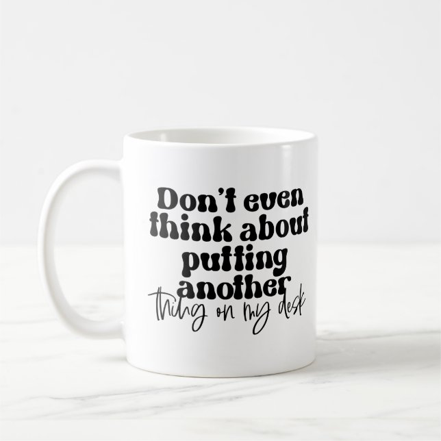 Taza De Café Zona libre de desorden (Izquierda)