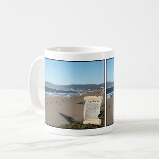 Taza De Café Zona única de PLAYA DEL    REYA junto al Pacífico 