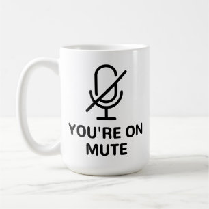 Taza De Café Zoom/Equipos en la videollamada silenciosa